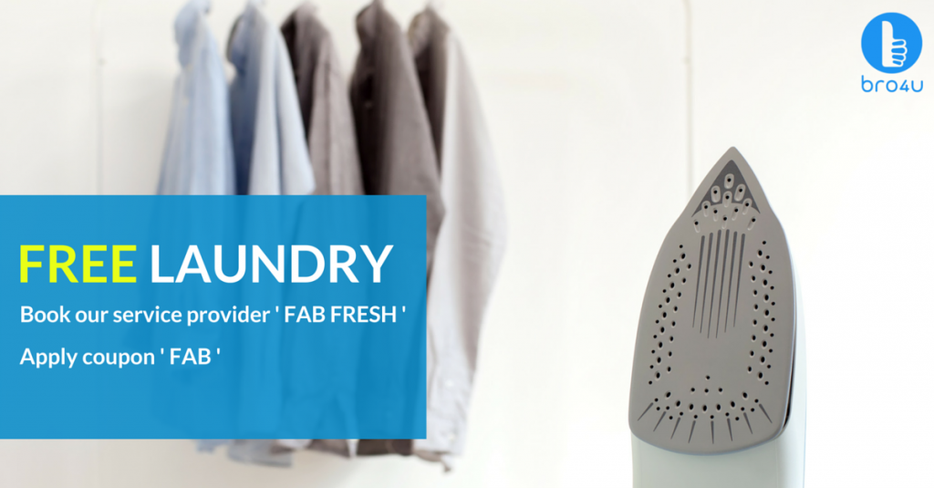 FREE Laundry service in Bangalore Hurry up!