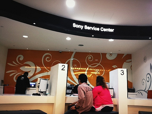 sony mobile service center
