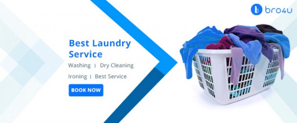 Book Laundry Service at Bro4u with ease